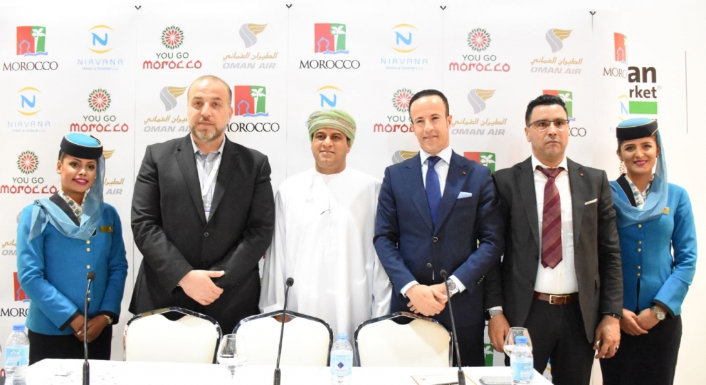 Arabian Travel Market 2018 Nirvana Travel Tourism Enters Into Partnership With Oman Air In Cooperation With Yougomorocco