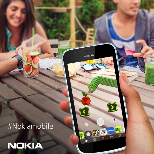 Iconic Nokia 'Snake' game on Facebook's camera AR platform